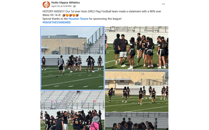 All Girls Flag Team - All ages