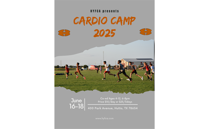 '25 Cardio Camp is here!!! Register now!!!